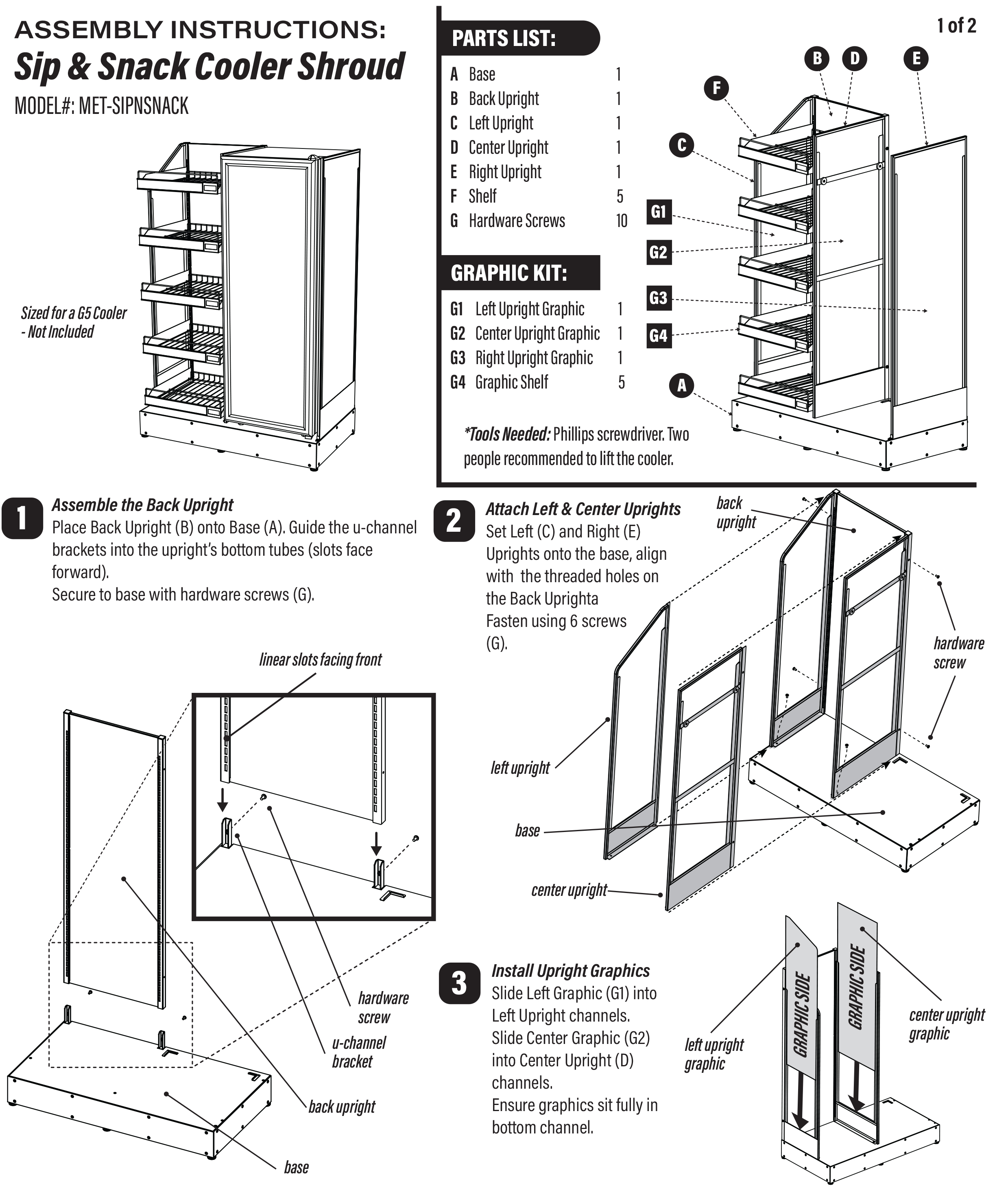 Bakery Tables and Retail Display Fixtures